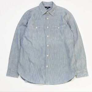 Stripe Cotton Buttondown Shirt